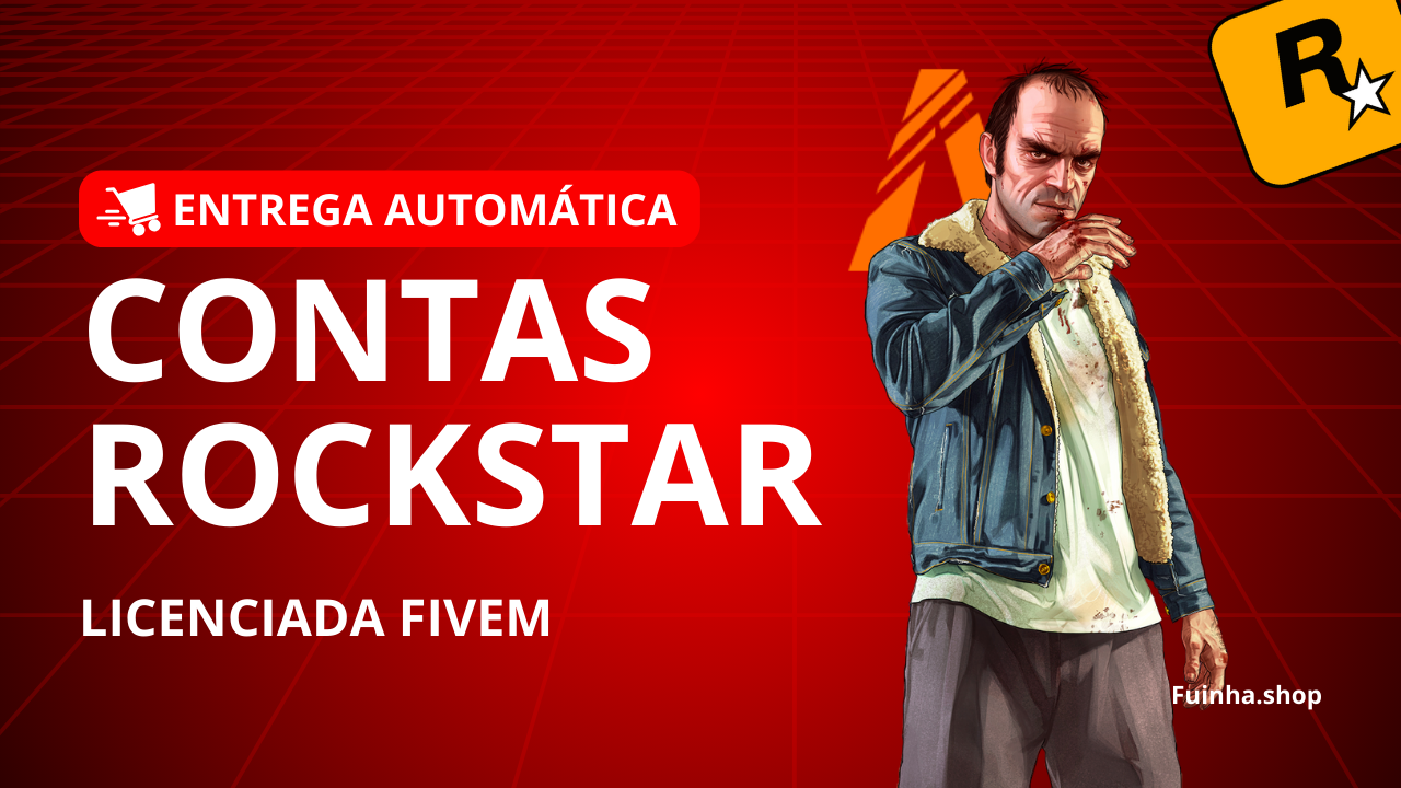 CONTA ROCKSTAR PARA FIVEM COM LICENÇA!