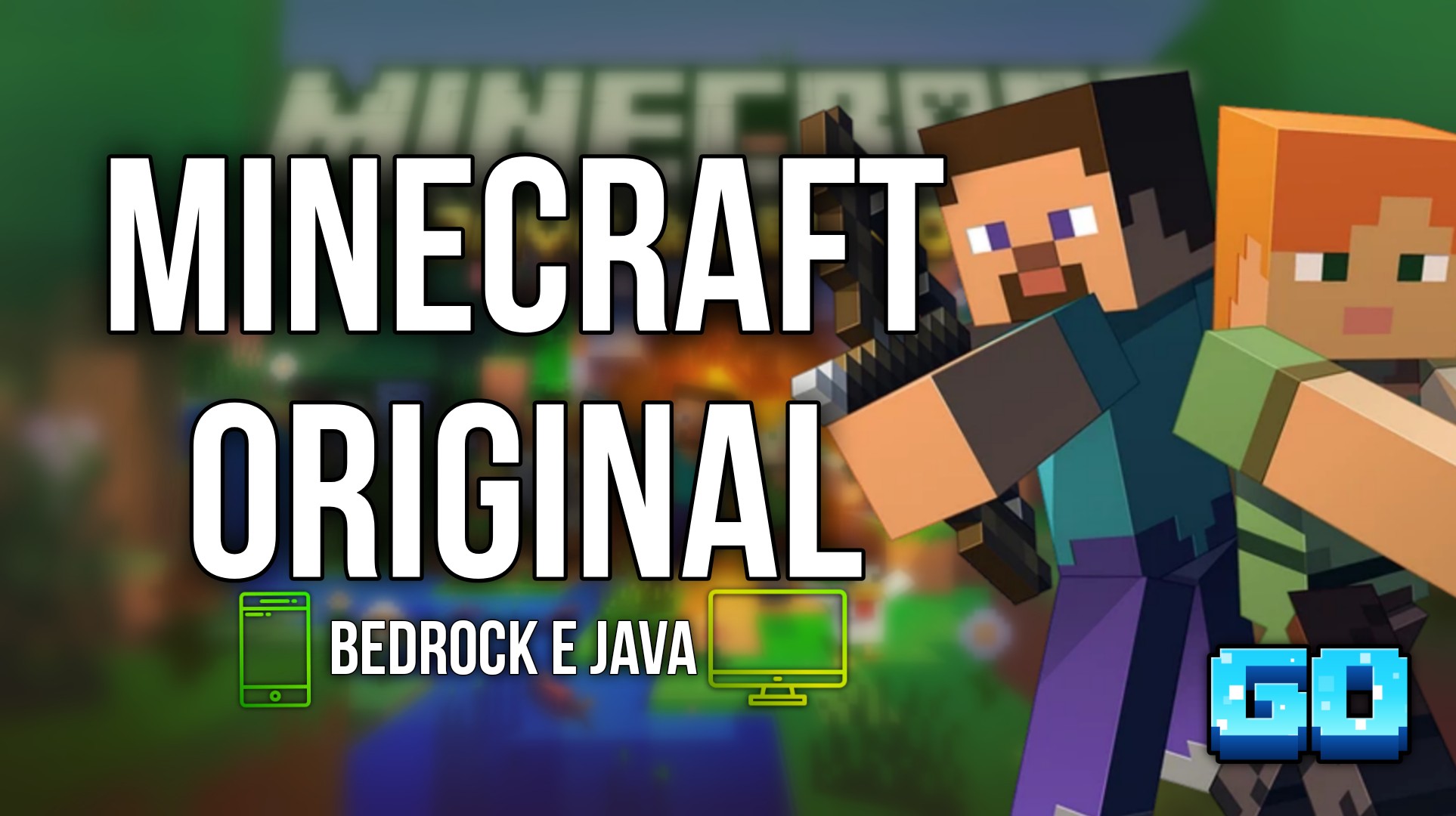 MINECRAFT ORIGINAL (BEDROCK E JAVA)